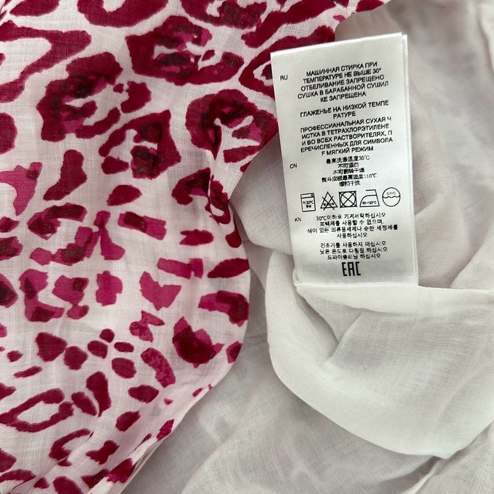 IRO Gira Dress Pink/White Size 40 - Picture 13 of 13